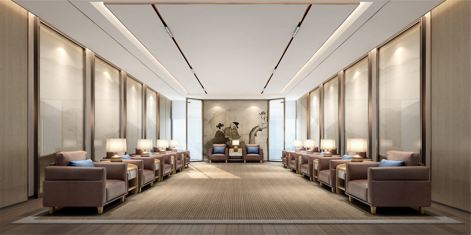 铜陵企业总部进阶之路,合肥半山装饰雕琢高端办公空间(图2) 铜陵企业总部进阶之路,合肥半山装饰雕琢高端办公空间(图2)