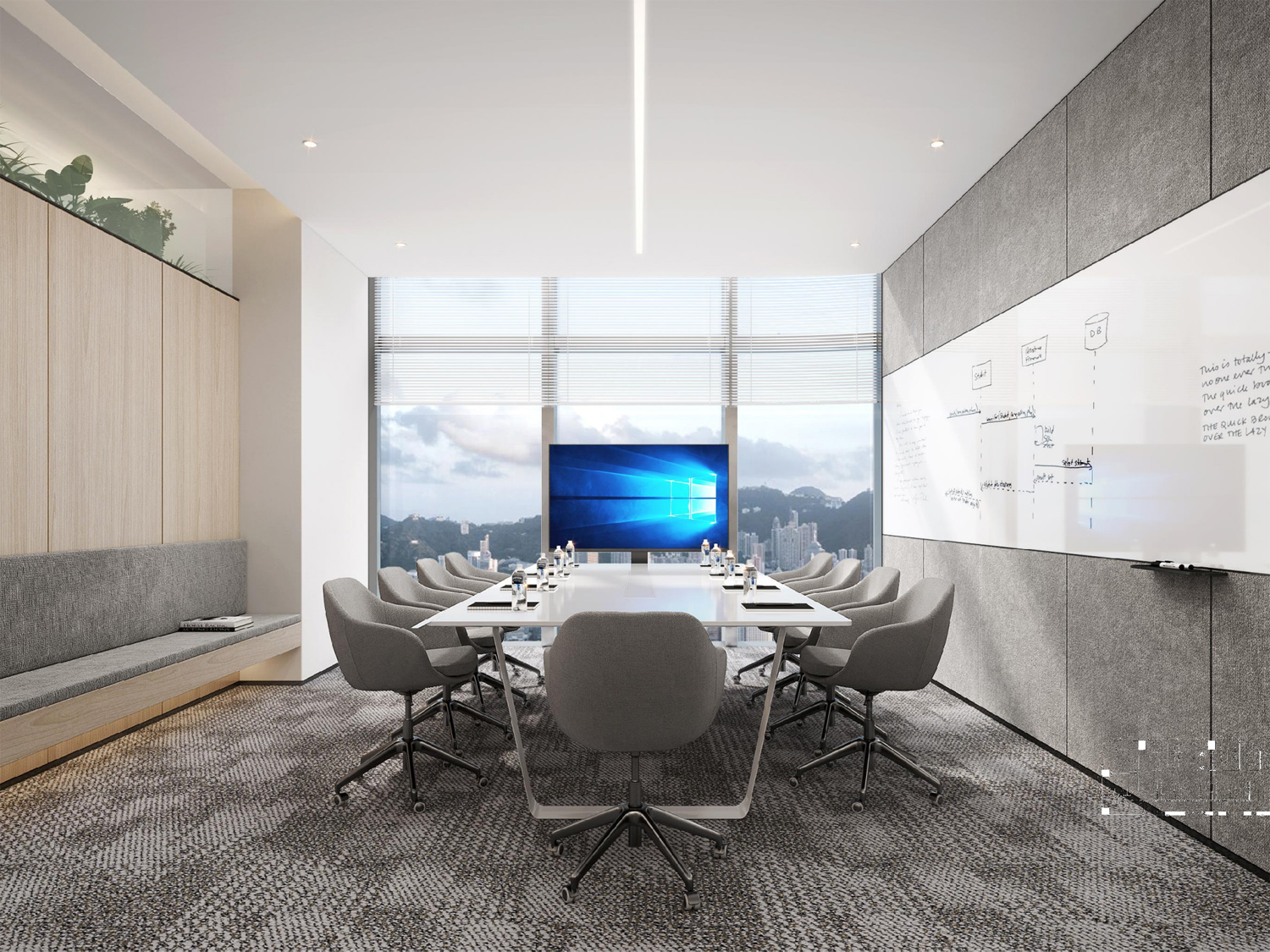 智慧办公新范式：当理性布局遇见感性视觉，碰撞出极致舒适火花(图1)