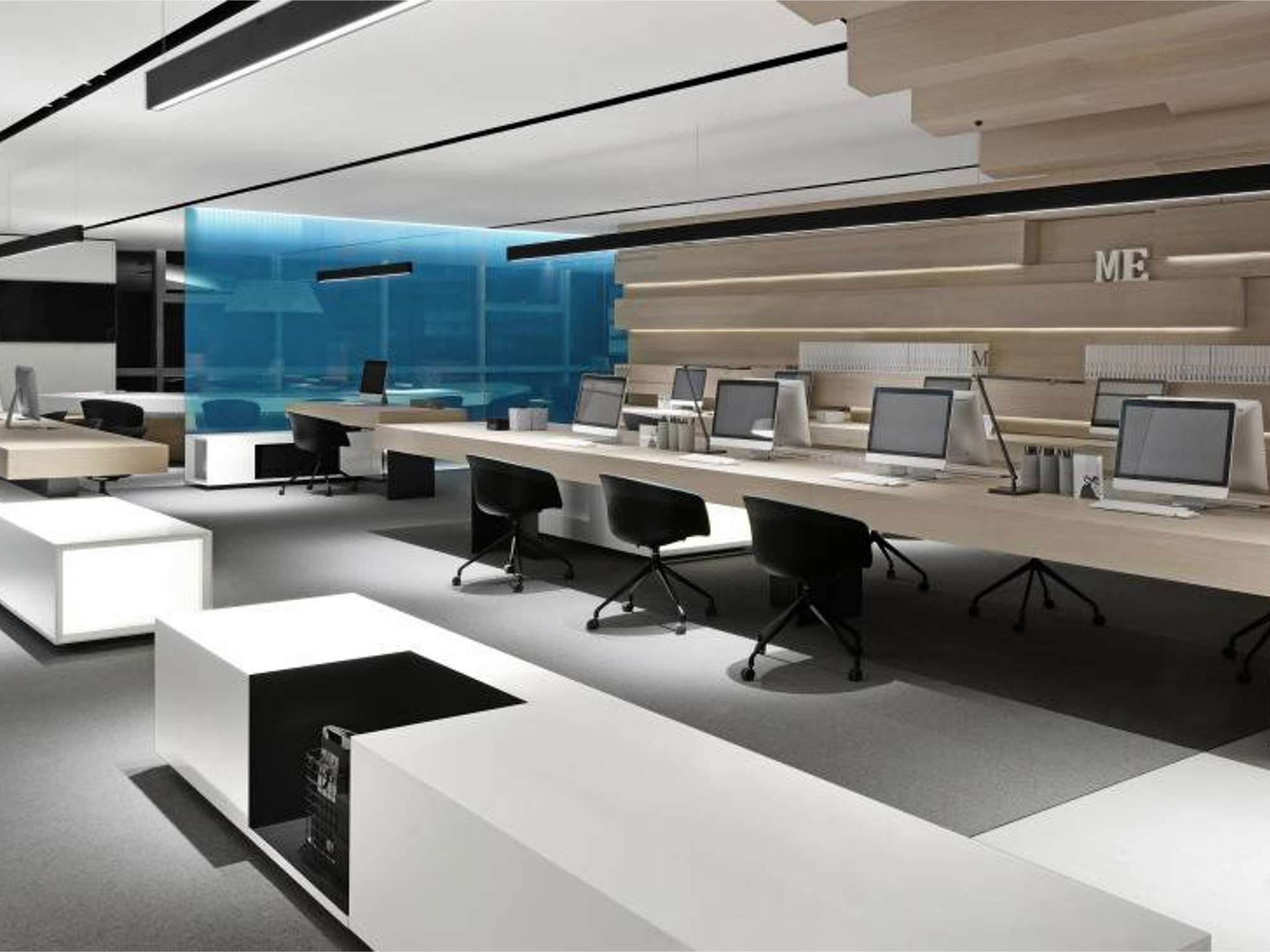 淮南高端办公楼焕彩之选，合肥半山装饰匠心设计(图1)