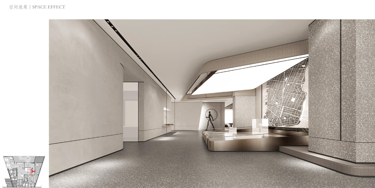 郑州.旭辉空港时代售楼部现代简约装饰装修工程(图4) 郑州.旭辉空港时代售楼部现代简约装饰装修工程(图4)