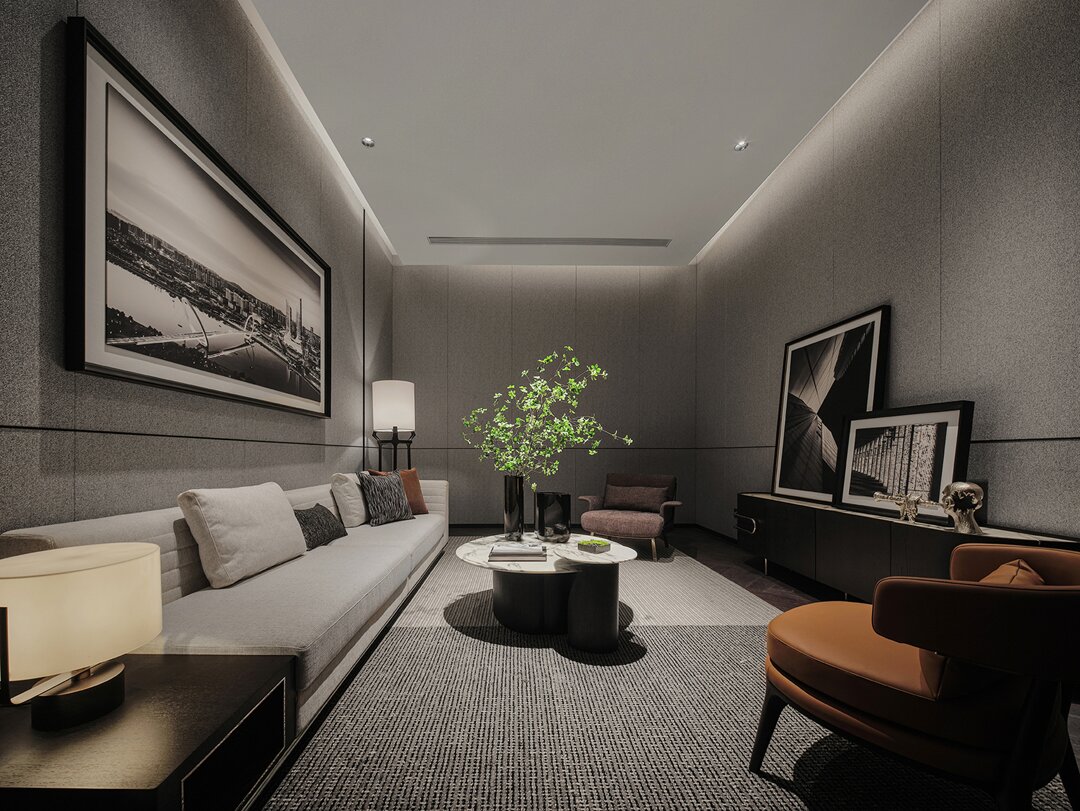 淮北.华松时代售楼部现代简约装饰装修项目(图5) 淮北.华松时代售楼部现代简约装饰装修项目(图5)