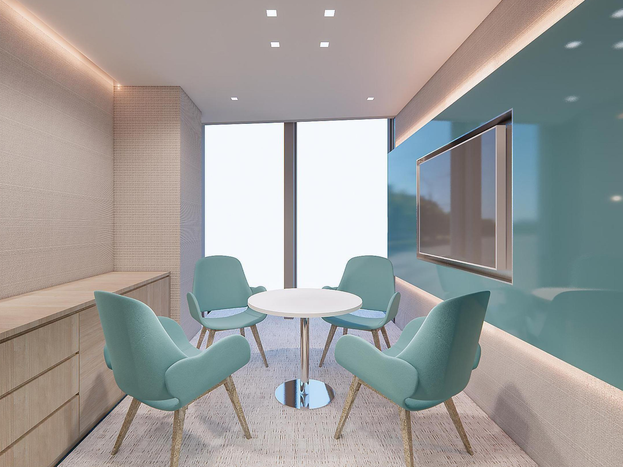 滁州2800平方现代简约办公楼装修设计项目(图3)