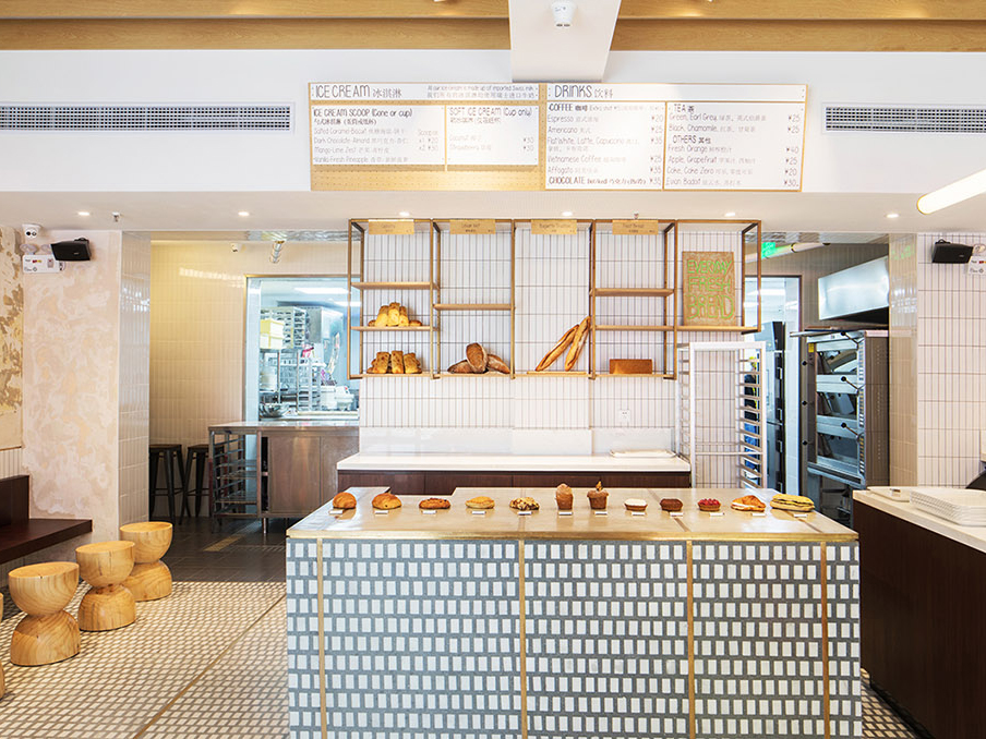 合肥150平方面包店装修设计项目(图3)