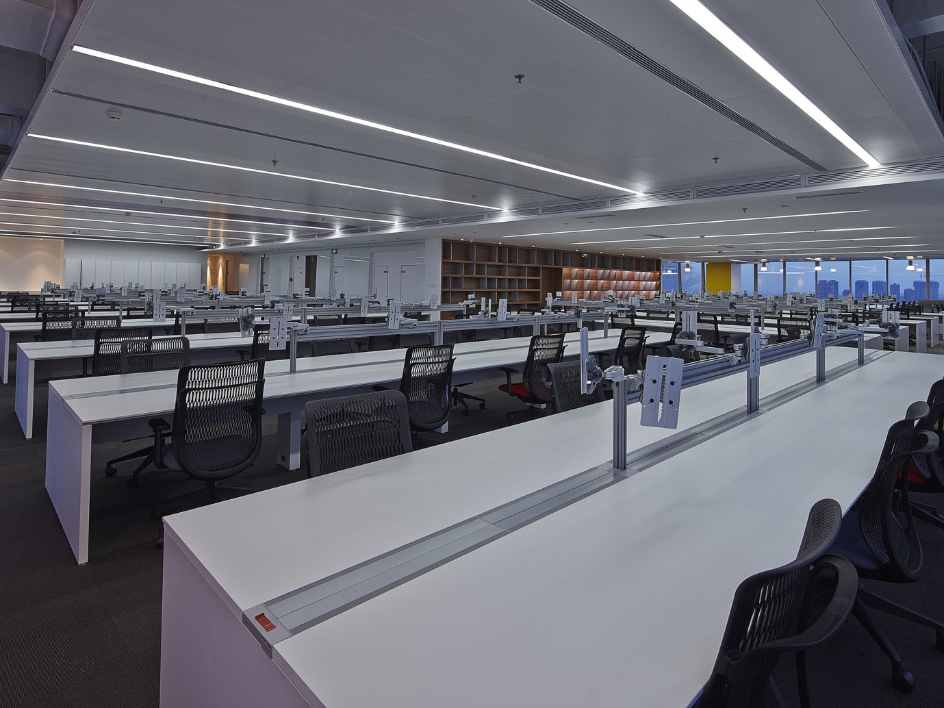 滁州1200㎡现代简约办公室装修设计项目(图4)