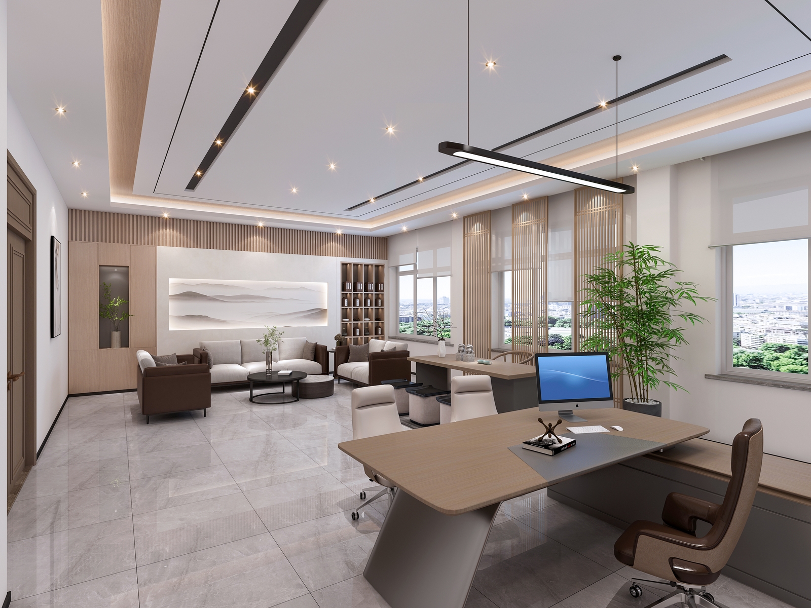 九大办公室装修风格(图2)
