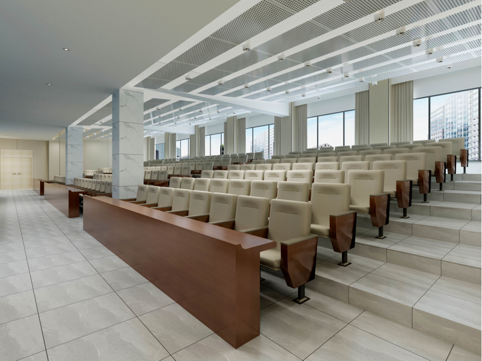 华新智能设备5000平方办公楼改造装修工程(图5) 合肥办公楼装修设计公司案例|华新智能停车5000㎡现代简约风格改造(图5)