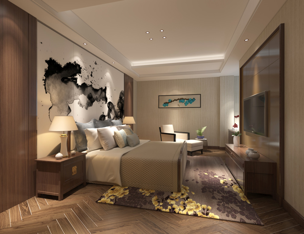 芜湖华威-办公楼装修(图8) 芜湖华威3000平方简约风办公楼装修(图9)