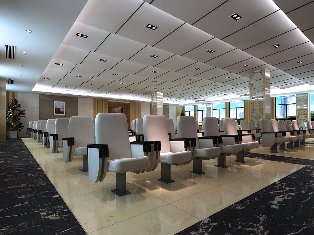 雷沃机械总部3000平方办公楼装修设计项目(图4)