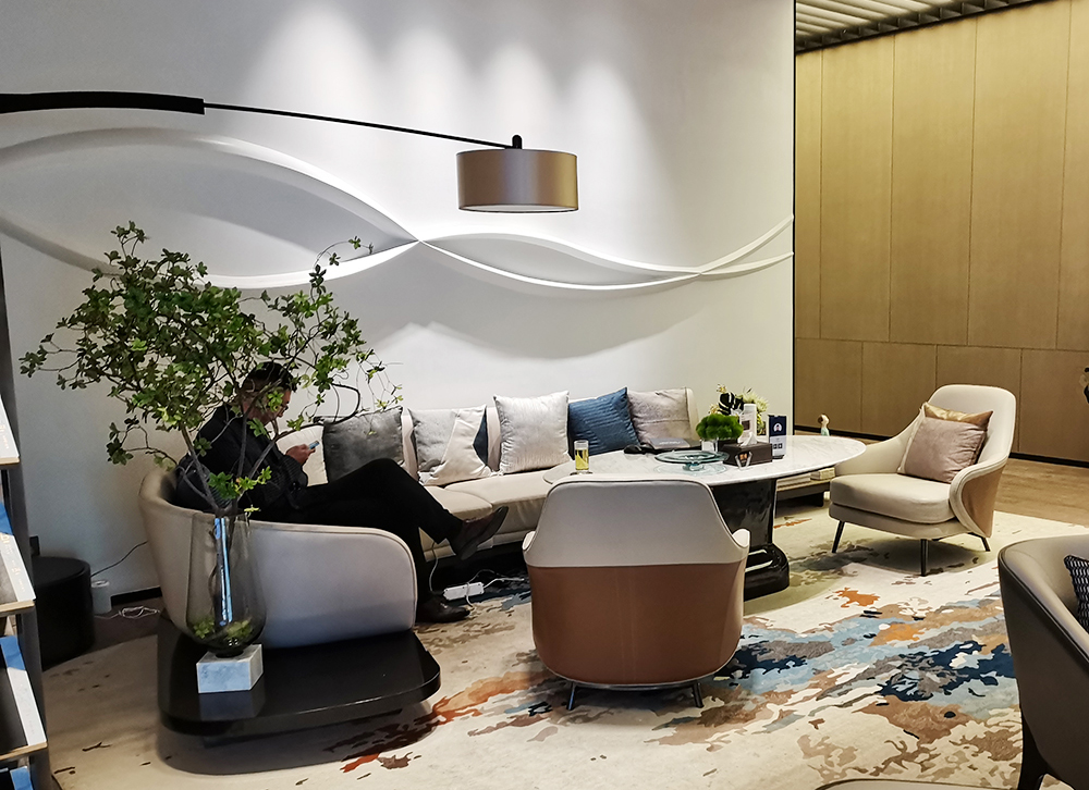 金茂地产徐州云龙湖金茂府售楼部(图3)