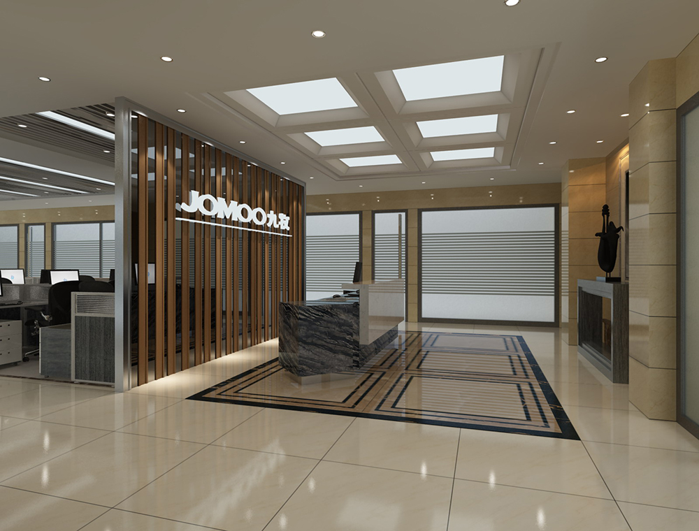 合肥1000平方九牧-办公室装修设计(图1)