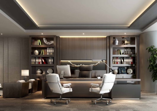 当今办公室的装修事项(图1)