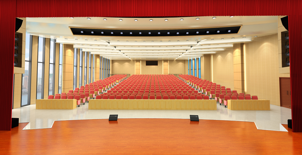 合肥市第三十六中报告厅装修(图4)